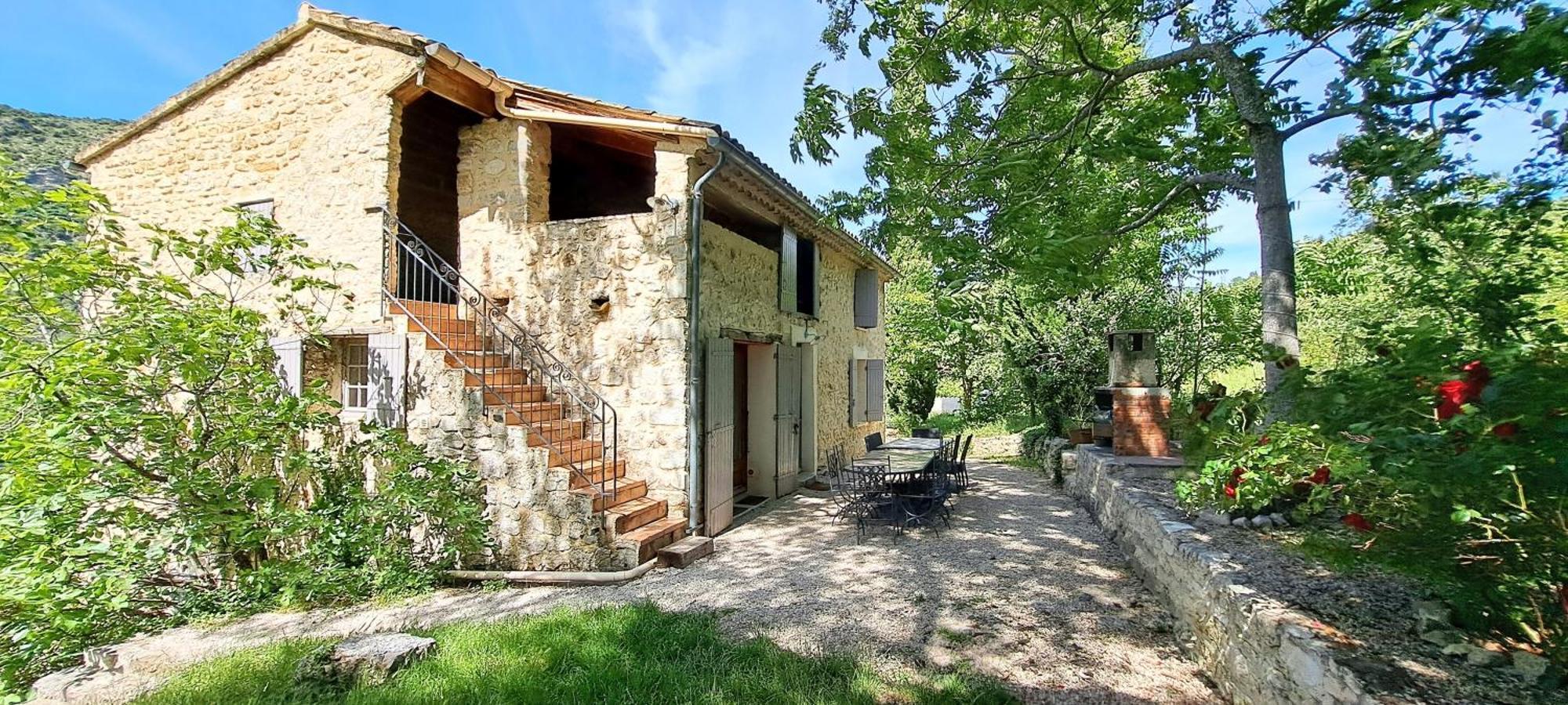 Le Mas Des Fontettes, Gite 14 Personnes, Piscine Chauffee, Propriete 5Ha, Barbecue Sahune Екстер'єр фото